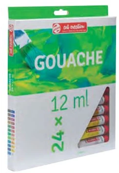 Talens Kūrybos išraiškos rinkinys Guašo 24x12 ml'