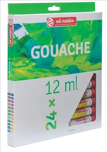 Talens Kūrybos išraiškos rinkinys Guašo 24x12 ml'