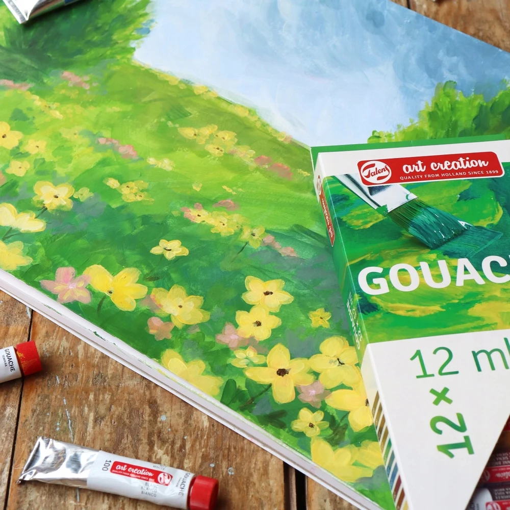 Talens Kūrybos išraiškos rinkinys Guašo 24x12 ml'