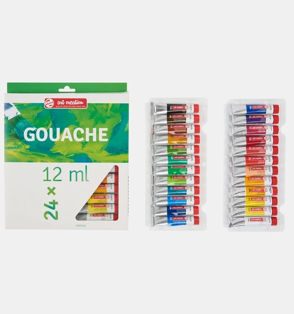 Talens Kūrybos išraiškos rinkinys Guašo 24x12 ml'