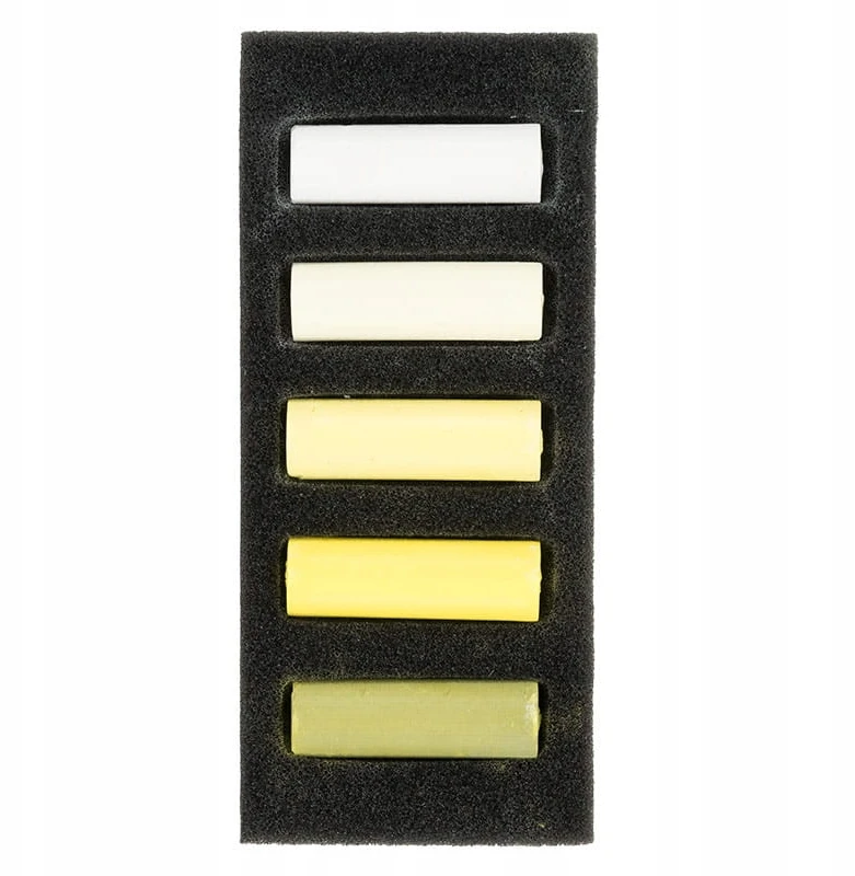 Talens Rembrandt sausų pastelų rinkinys "cool Yellows", 5 spalvos