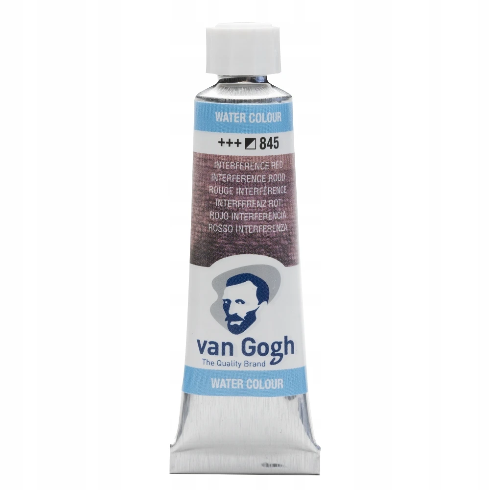 Talens Van Gogh akvareliniai dažai 10ml 845 Interfer. Raudona