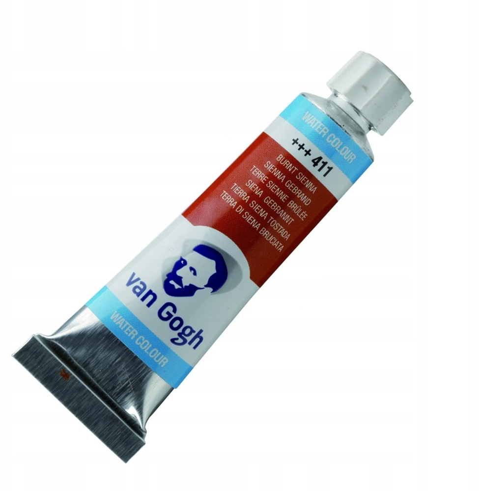 Talens Van Gogh akvareliniai dažai 10ml 411 Degintas siena