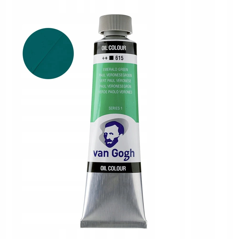 Talens Van Gogh Aliejiniai dažai 40ml 616 Viridian