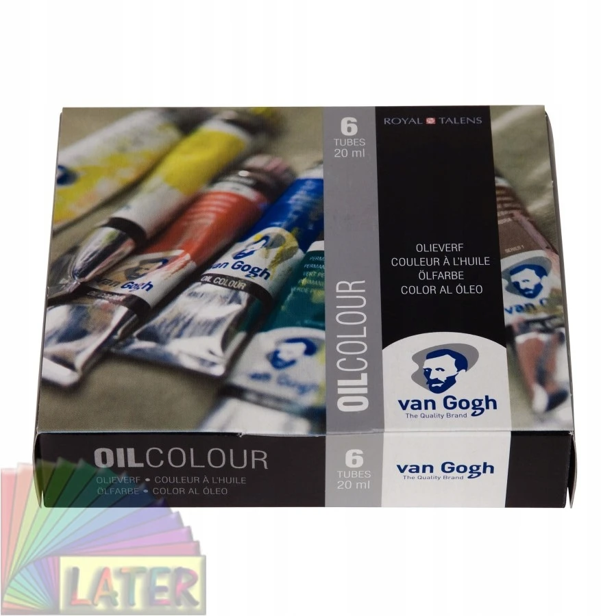 Talens Van Gogh aliejinių dažų rinkinys, 6x20ml