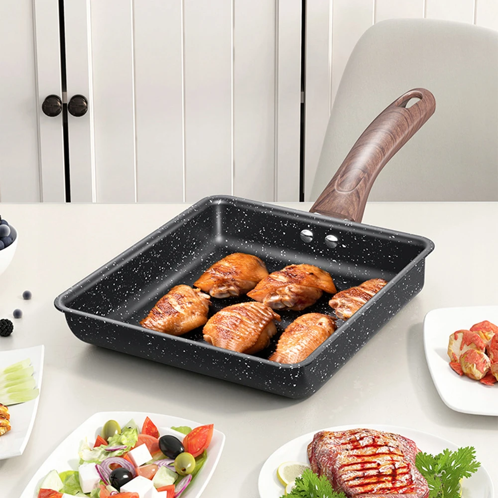 Tamagoyaki keptuvė Japoniškas omletas Keptuvė Kiaušinis Keptuvė keptuvė