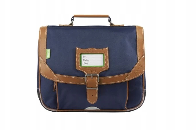 Tann's kuprinė Les Incontournables 32 cm, tamsiai mėlyna-ruda