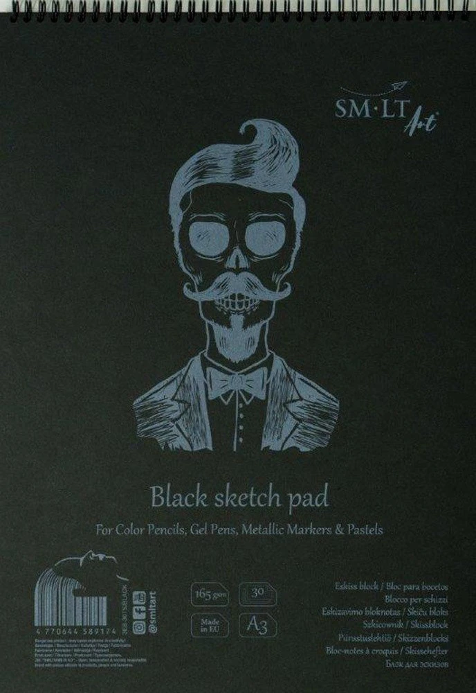 Smiltainis Tapybos akrilu sąsiuvinis PRO A3 10l 420gsm*