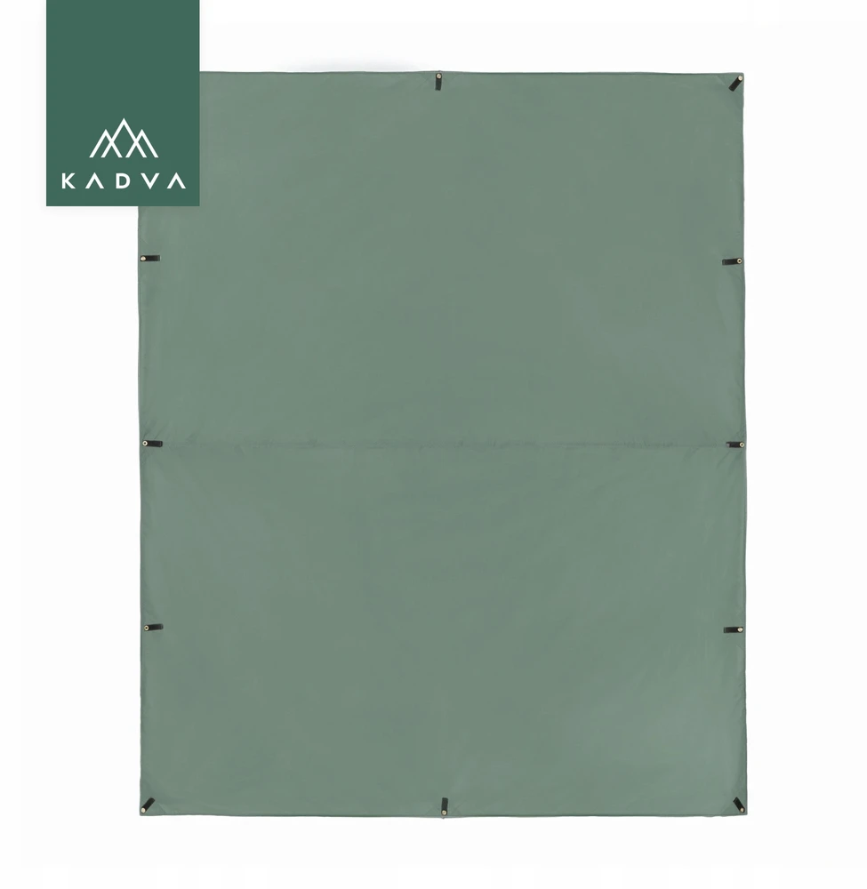 Tarp KADVA Foreso Tarp žalias WATERPROOF UPF 50 dangtelis LENGVAS LENGVAS MONTAVIMAS