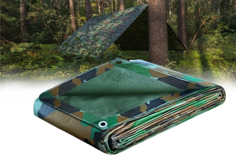 TARP TENT SHAP RINKINYS ROPE PARACORD 30M CAMO SURVIVAL BUSHCRAFT 2x3M