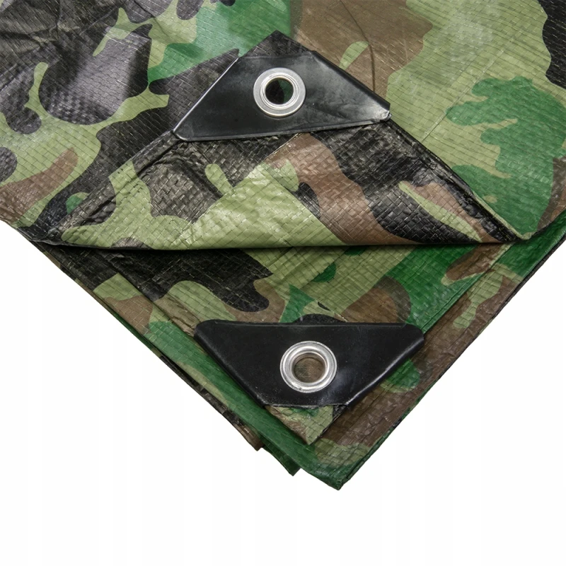 TARP TENT SHAP RINKINYS ROPE PARACORD 30M CAMO SURVIVAL BUSHCRAFT 2x3M