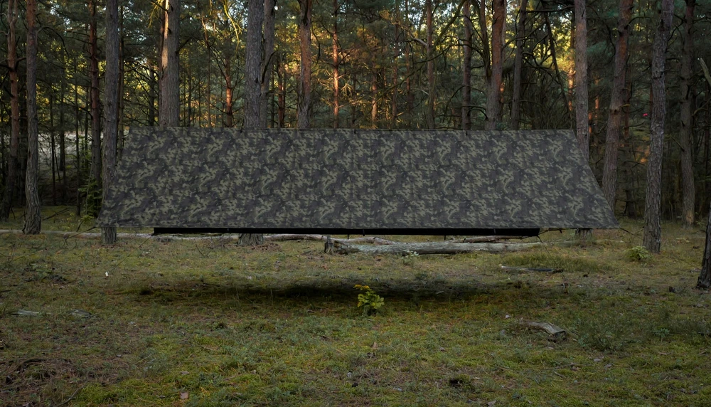Tarp Tigerwood T2 3x3 m, kamufliažas/juodas