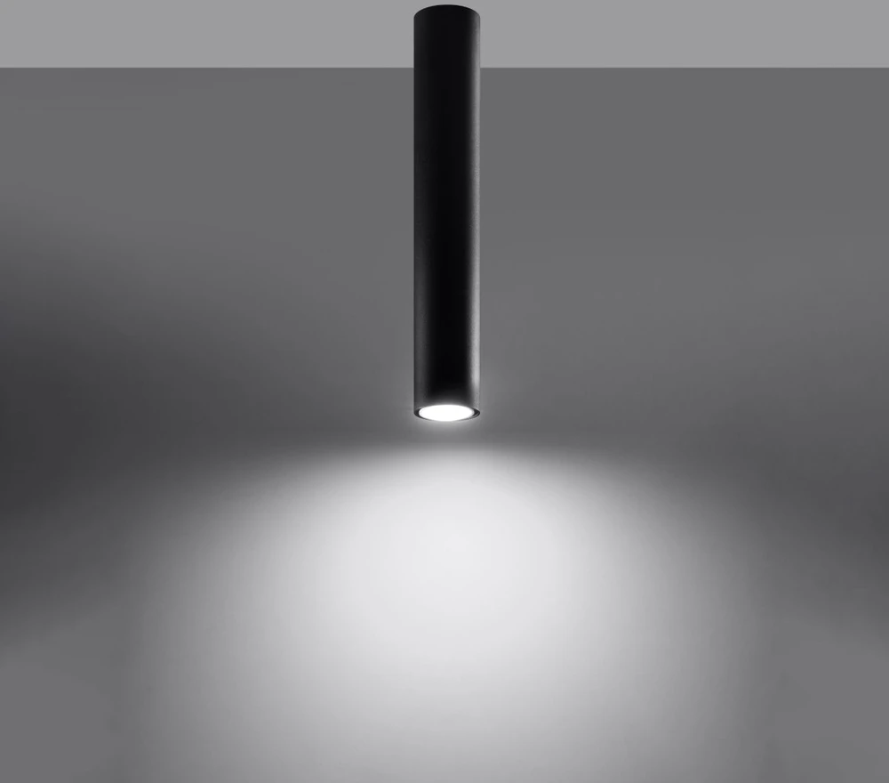 Sollux Lighting Lubinis šviestuvas LAGOS 40 juodas