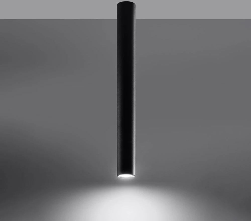 Sollux Lighting Lubinis šviestuvas LAGOS 60 juodas