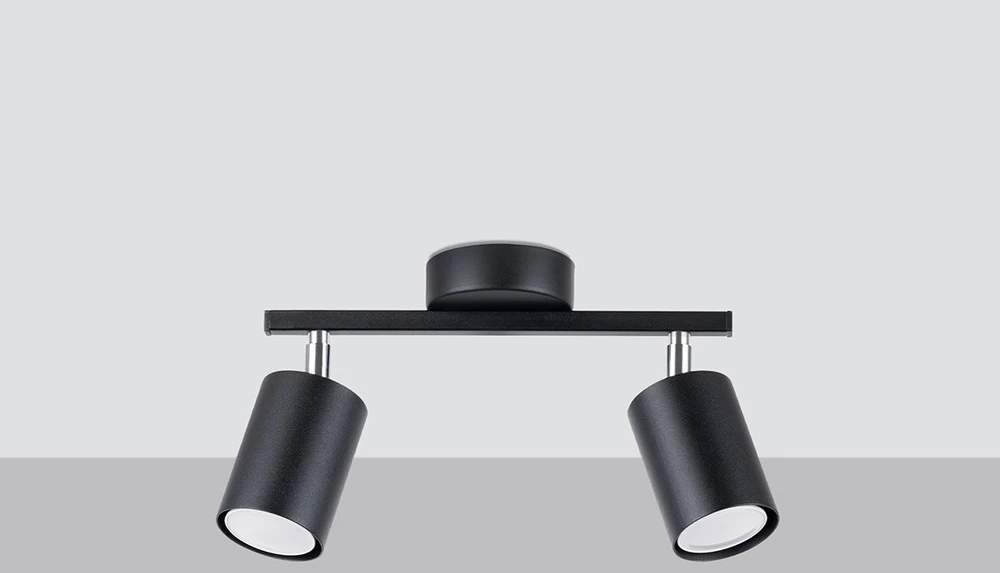 Sollux Lighting Lubinis šviestuvas LEMMI 2 juodas