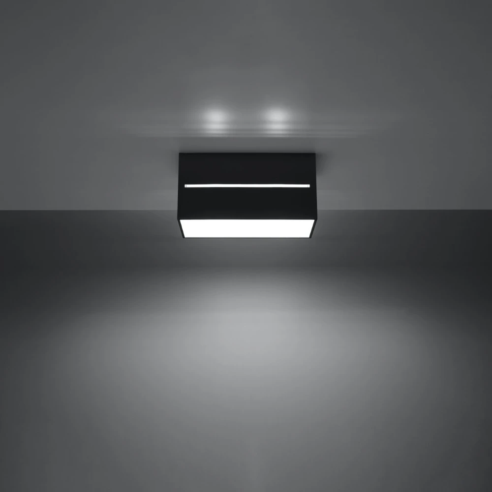 Sollux Lighting Lubinis šviestuvas LOBO 2 juodas