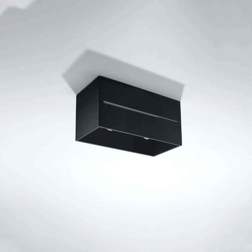 Sollux Lighting Lubinis šviestuvas LOBO 2 juodas
