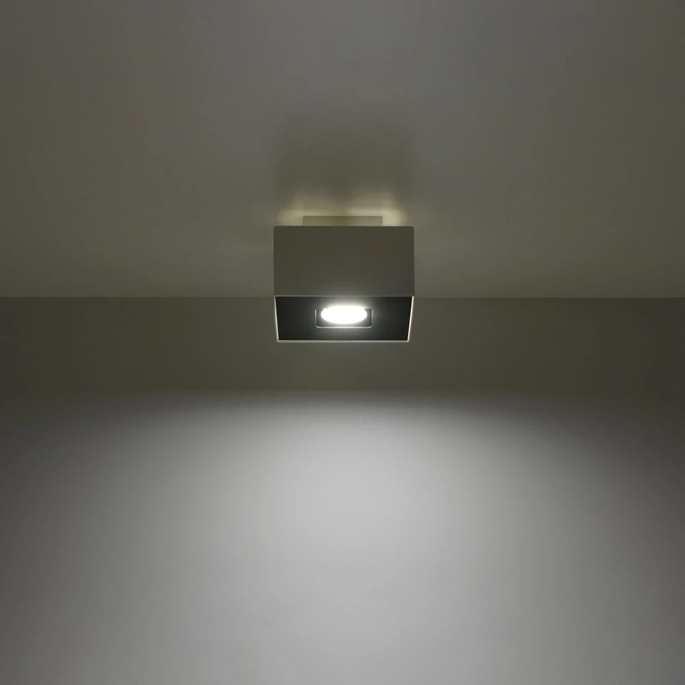 Sollux Lighting Lubinis šviestuvas MONO 1 baltas
