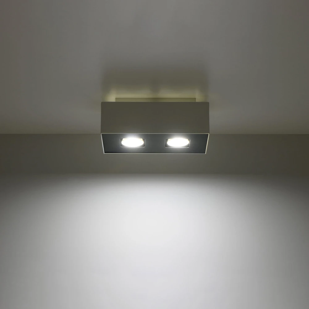 Sollux Lighting Lubinis šviestuvas MONO 2 baltas