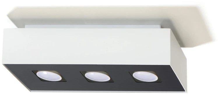 Sollux Lighting Lubinis šviestuvas MONO 3 baltas