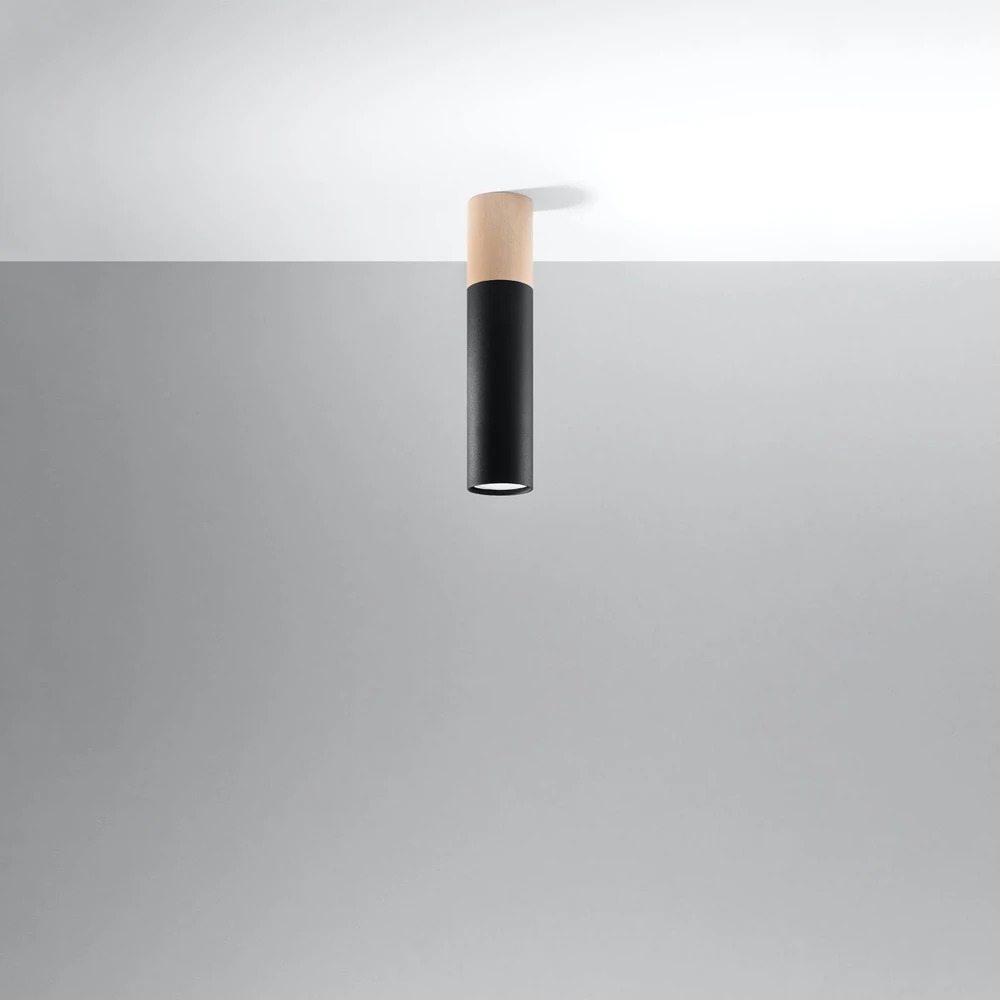 Sollux Lighting Lubinis šviestuvas PABLO juodas