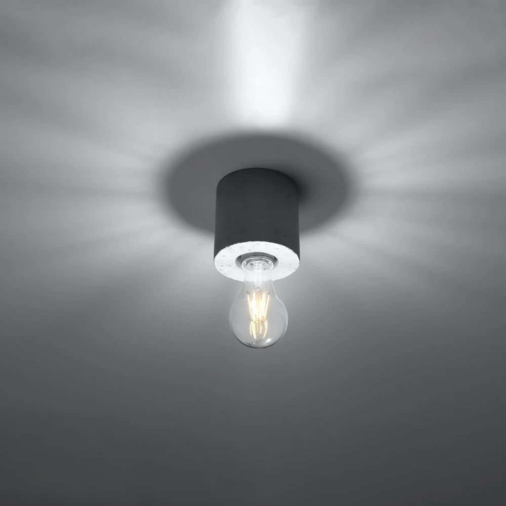 Sollux Lighting Lubinis šviestuvas SALGADO concrete