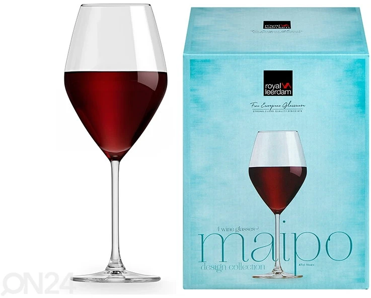 Royal Leerdam Taurės vynui Maipo (4) 470ml