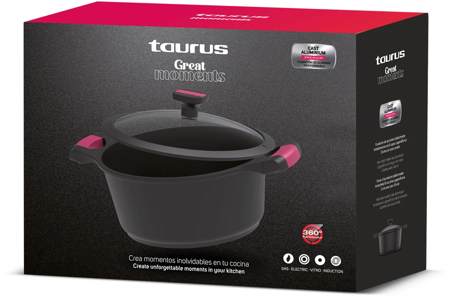Taurus keptuvė KCK3024 Ø 24 cm
