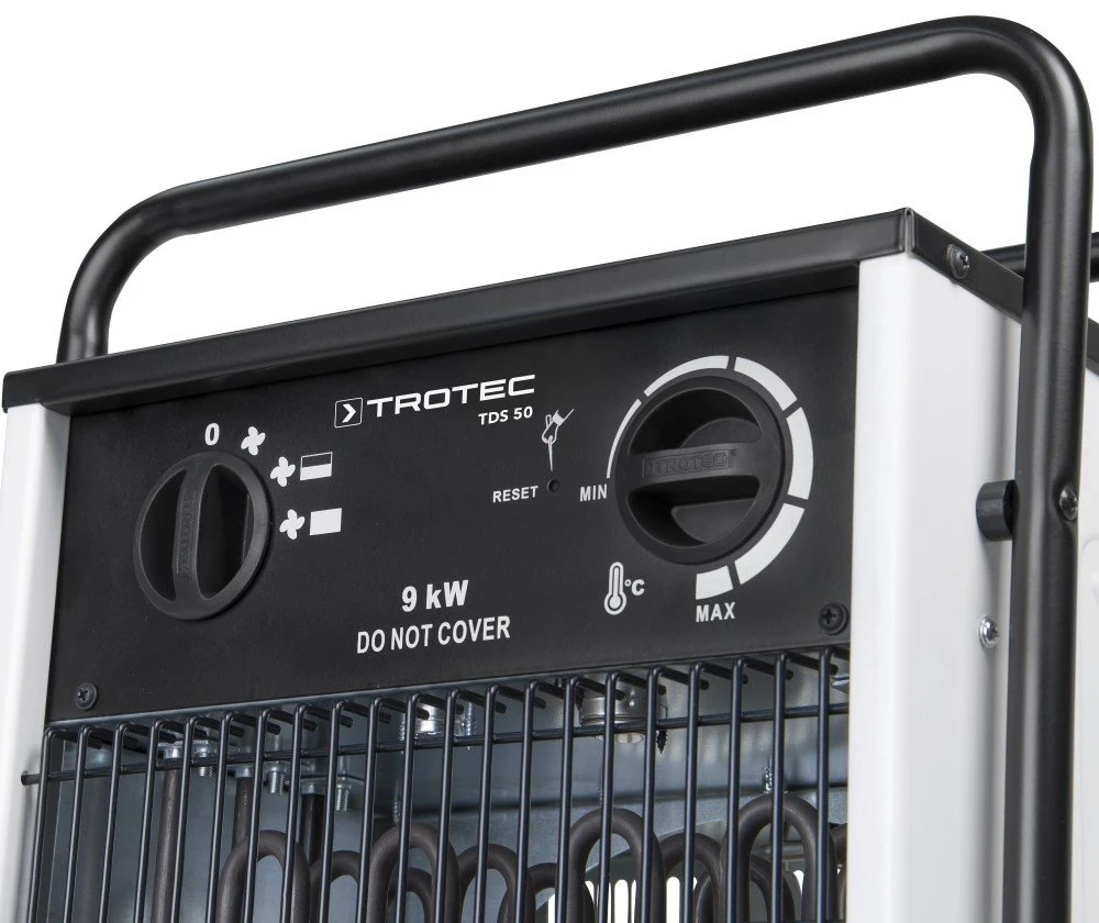 TDS SERIJOS ELEKTRINIS ŠILDYTUVAS TROTEC TDS 50