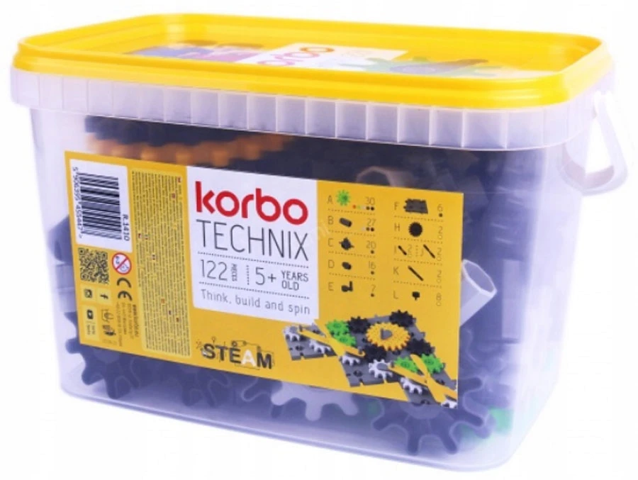 Konstruktorius Korbo Technix, 122 d.