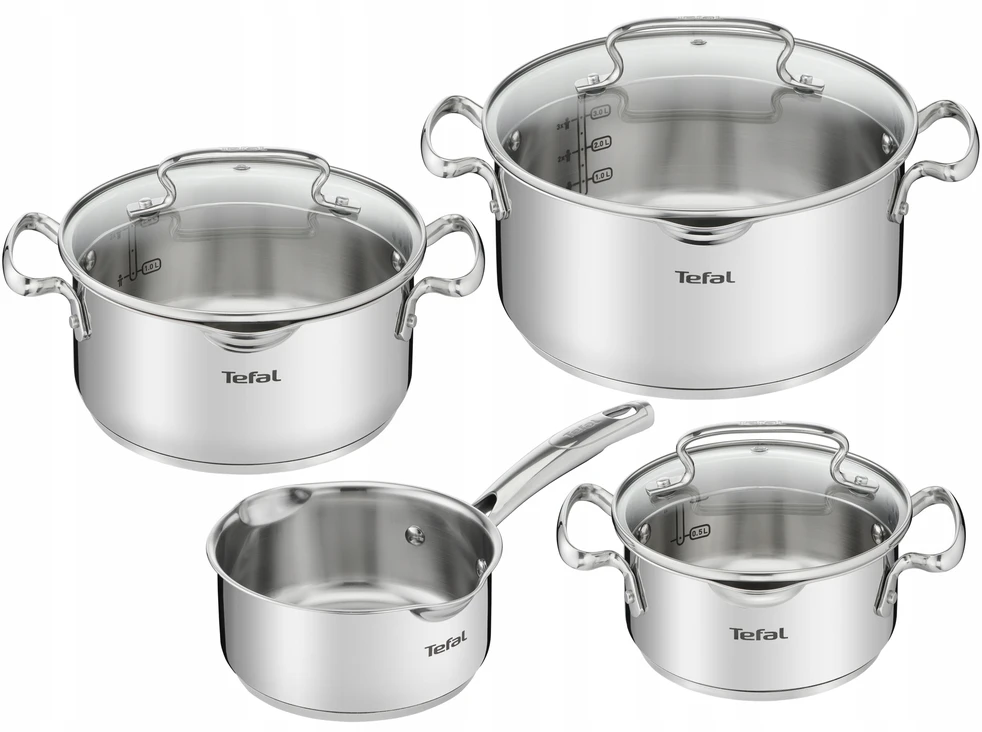 Puodų rinkinys Tefal Duetto+ 7 dalių