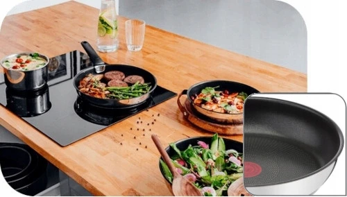 Puodų ir keptuvių rinkinys Tefal Ingenio Emotion, 11 dalių (L897SB74)