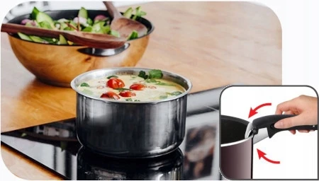 Puodų ir keptuvių rinkinys Tefal Ingenio Emotion, 20 dalių (L897SJ04)