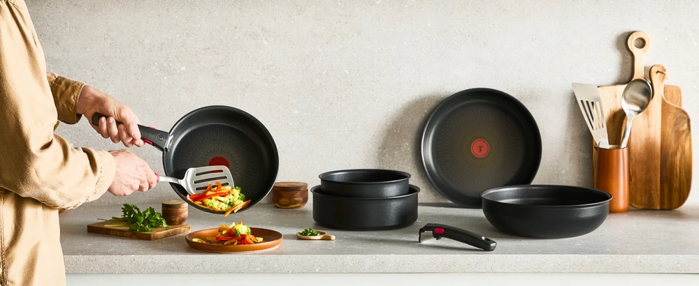 TEFAL Ingenio Excellence+ puodas 16 cm INDUCTION neprideganti danga