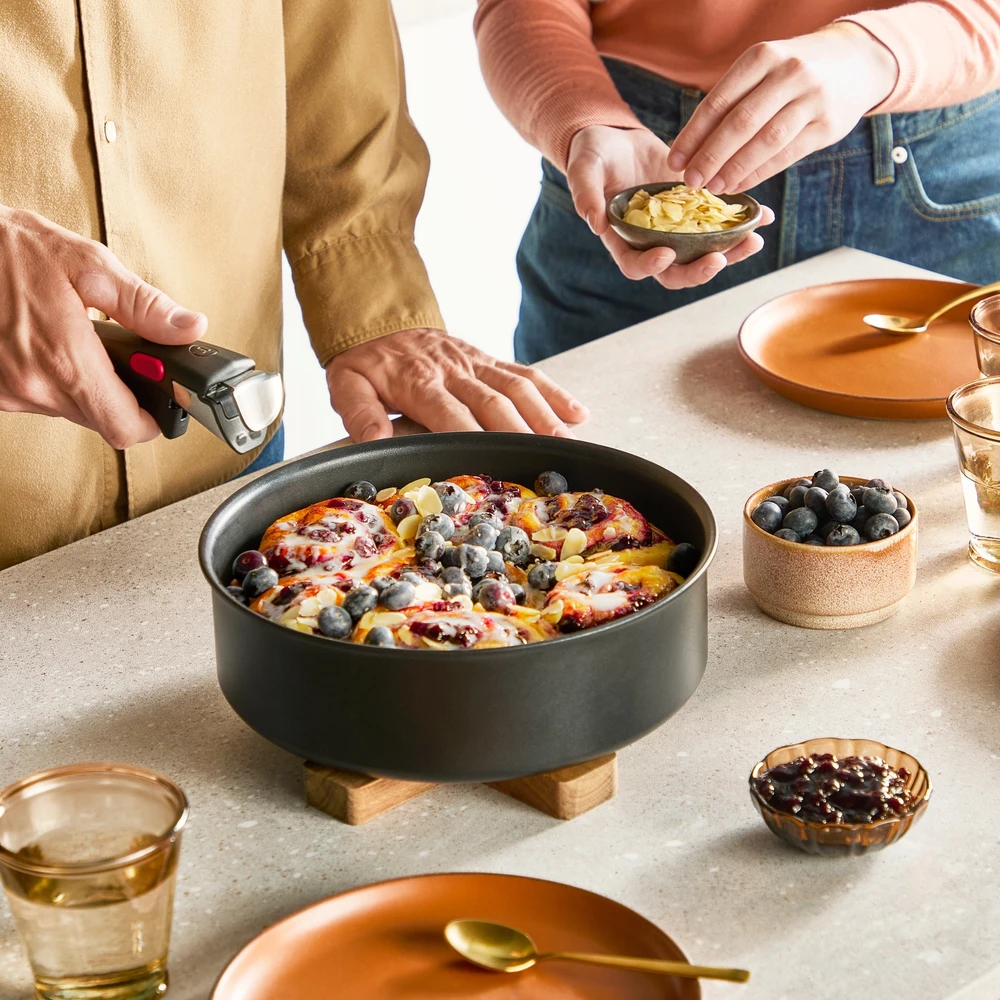 TEFAL Ingenio Excellence+ puodas 24 cm INDUCTION neprideganti danga