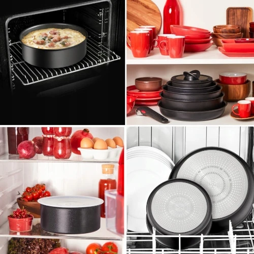 TEFAL Ingenio Unlimited puodas 18 cm TITANIUM