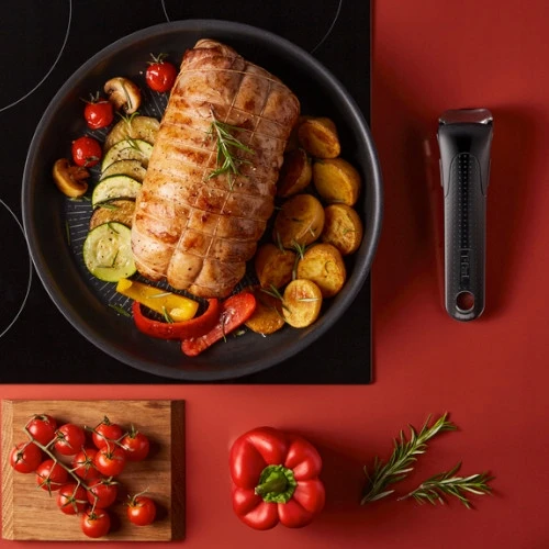 TEFAL Ingenio Unlimited puodas 18 cm TITANIUM