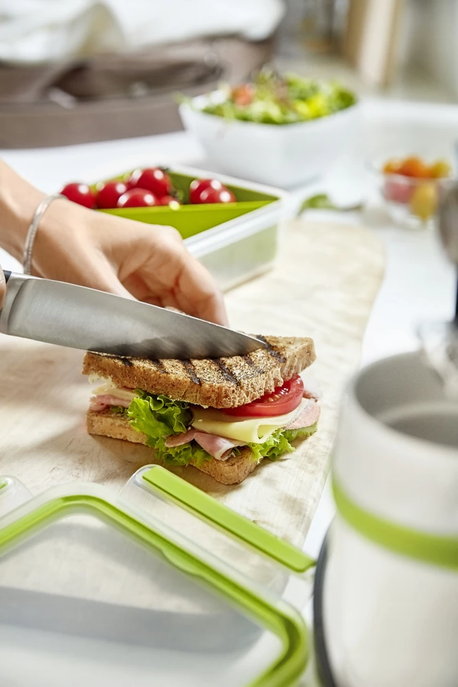 Tefal K31001 pietų dėžutė Talpykla pietums Žalia, Permatomas 1 L