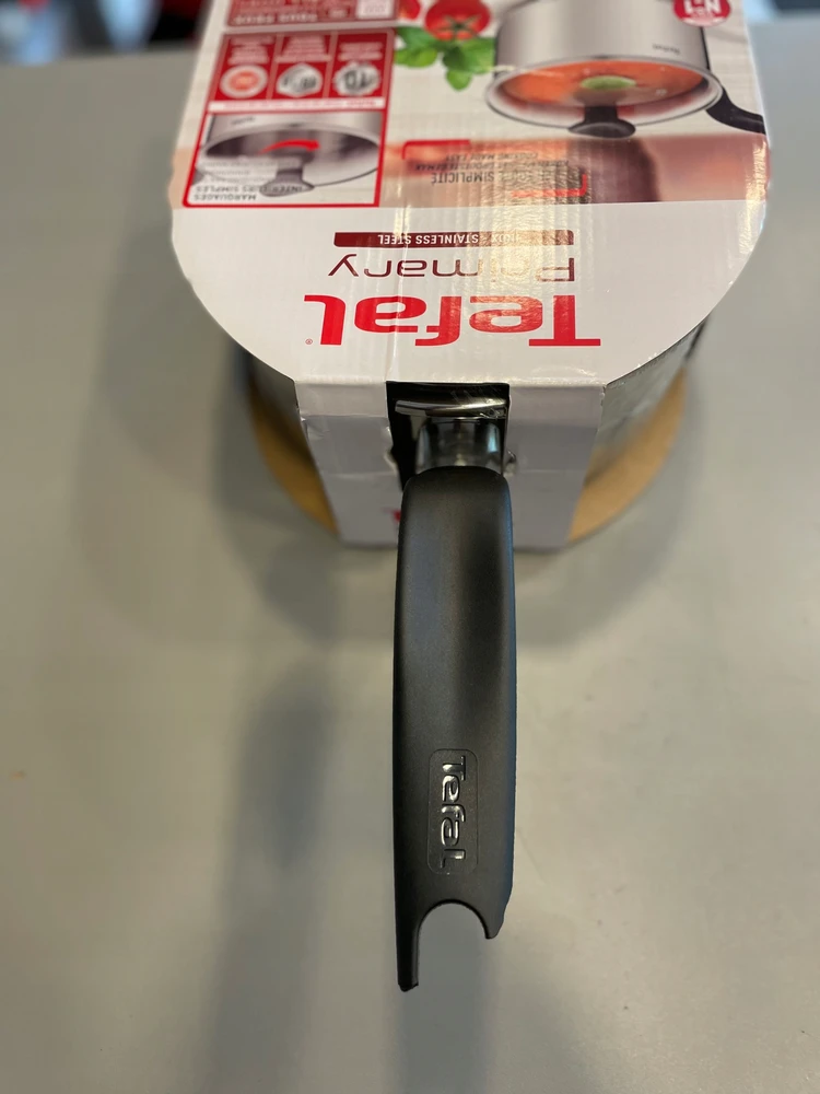 Tefal pirminis nerūdijančio plieno puodas su dangteliu Virtuvė 3L