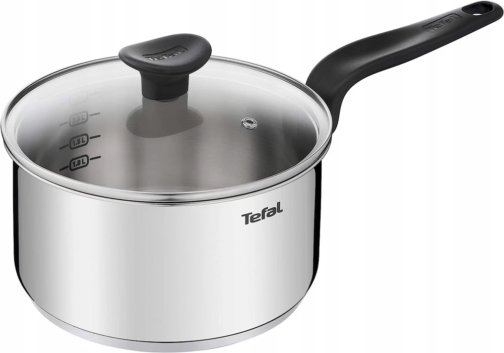 Tefal pirminis nerūdijančio plieno puodas su dangteliu Virtuvė 3L