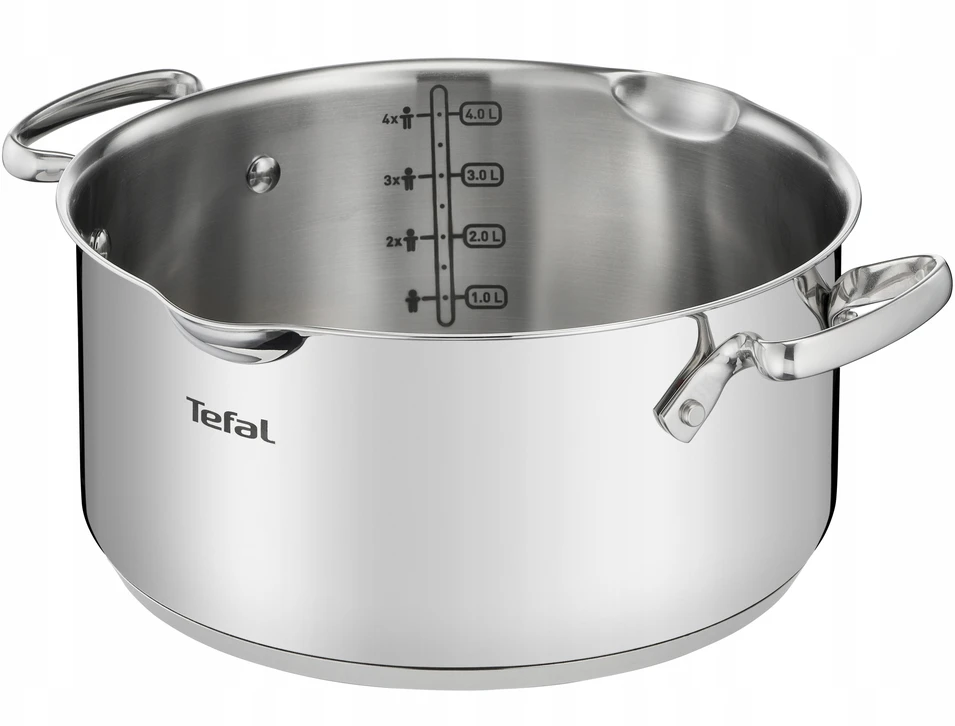 Tefal TRADICINIS NERŪDIJANČIO PLIENO NELIPAUS PUODAS 2,9L 20cm