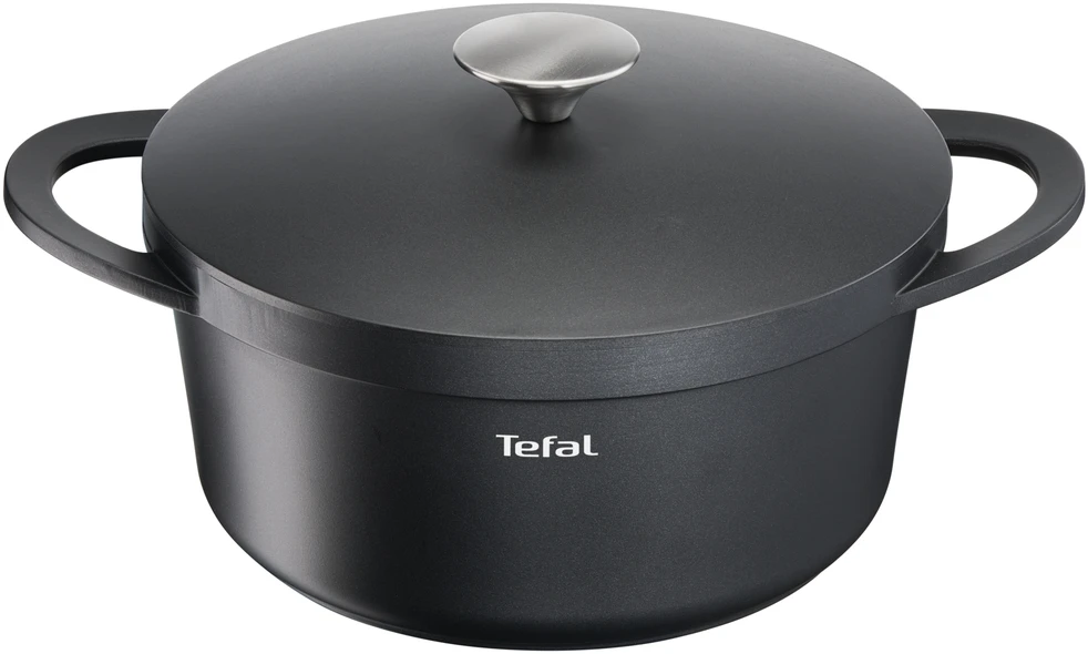 TEFAL Trattoria puodas su dangteliu 24cm 4,2L E2184 Titanium Extra kondensacija