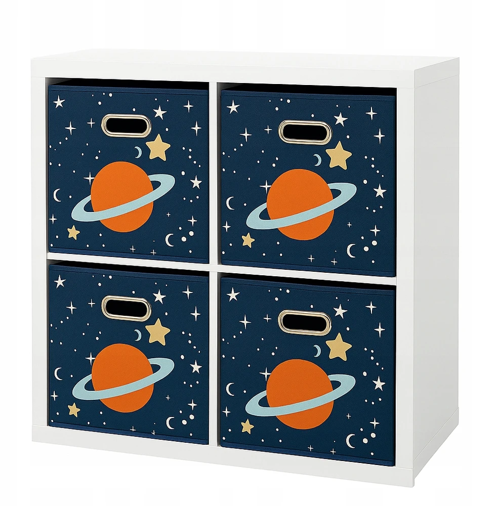Tekan PUDEŁKO NA ZABAWKI POJEMNIK ORGANIZER KOSZ 30x30cm DO REGAŁU FLYSTA KALLAX