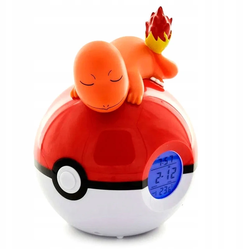 Teknofun Nemesis Now Pokemon - Charmander šviečiantis žadintuvas
