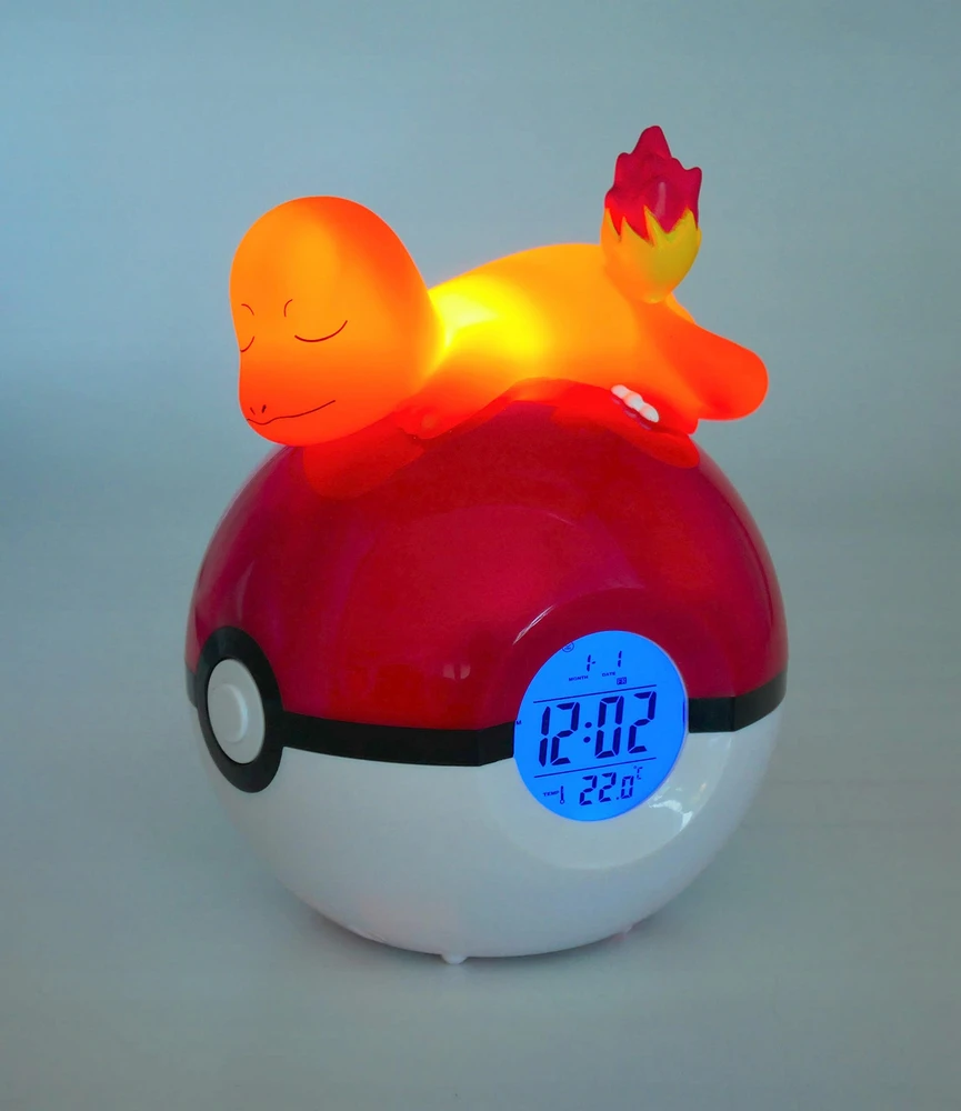 Teknofun Nemesis Now Pokemon - Charmander šviečiantis žadintuvas