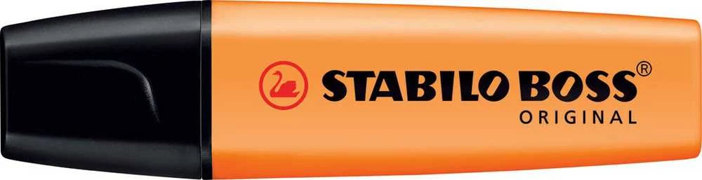 Biuro Prekės - STABILO BOSS ORIGINAL 5mm Pakartotinai Užpildomas Žymeklis Oranžinis