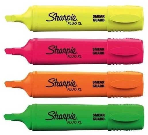 Stanley Sharpie Markeriai Fluo XL 4 vnt. - 1825662