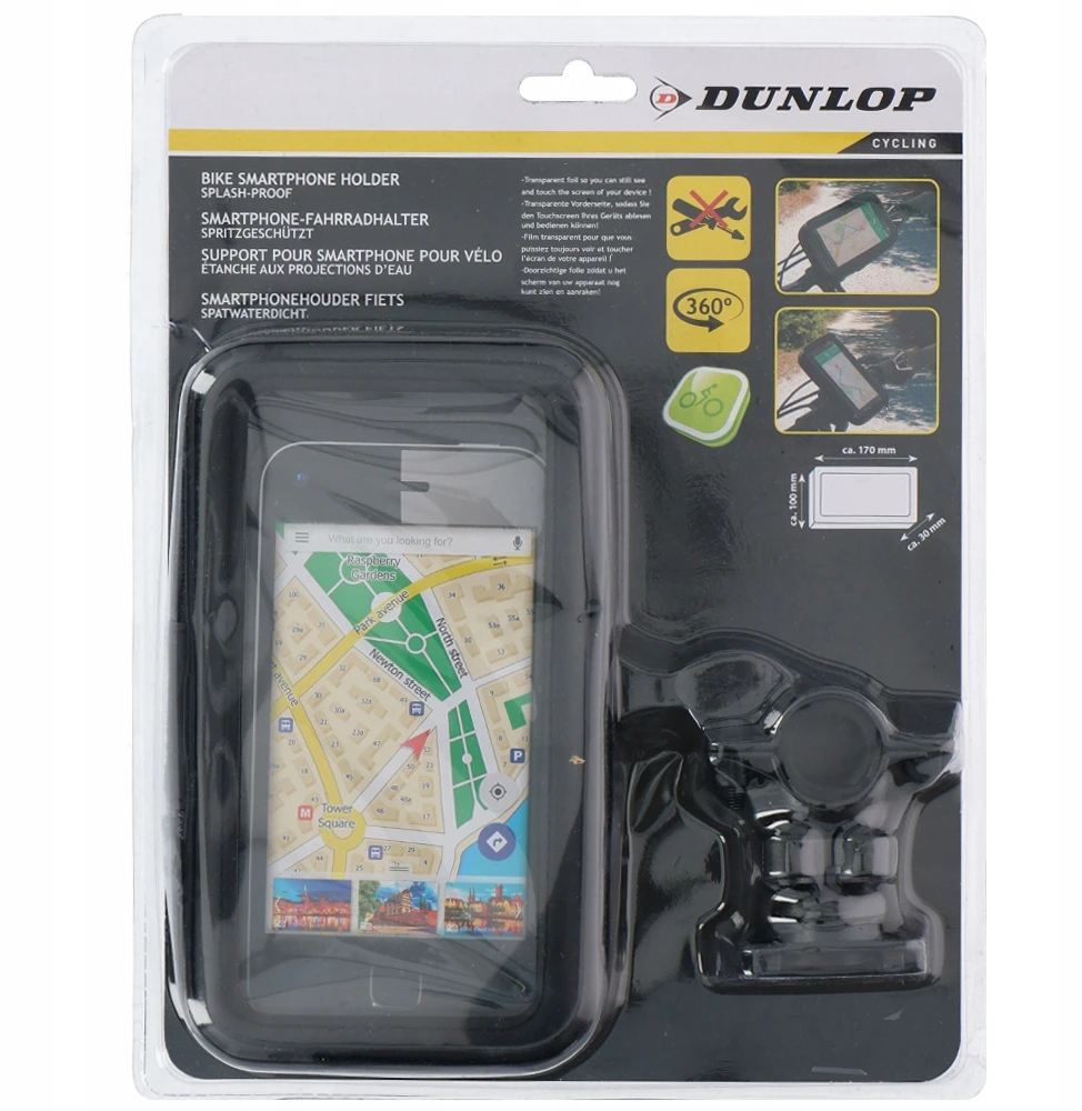 UNIWERSALNY ROWEROWY POKROWIEC DĖKLAS NA TELEFONAS SUKAMASIS DUNLOP 2053134