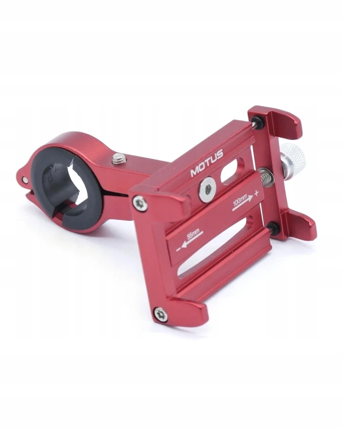Universal phone holder Motus MOTHAN02R Raudona