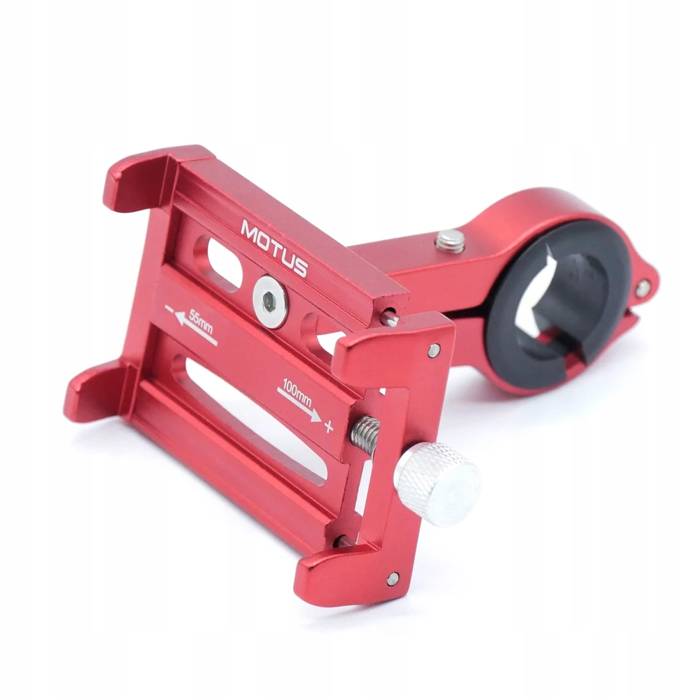 Universal phone holder Motus MOTHAN02R Raudona